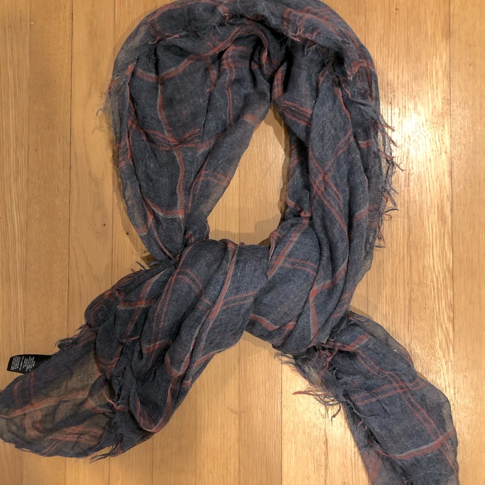 Anthropologie plaid scarf